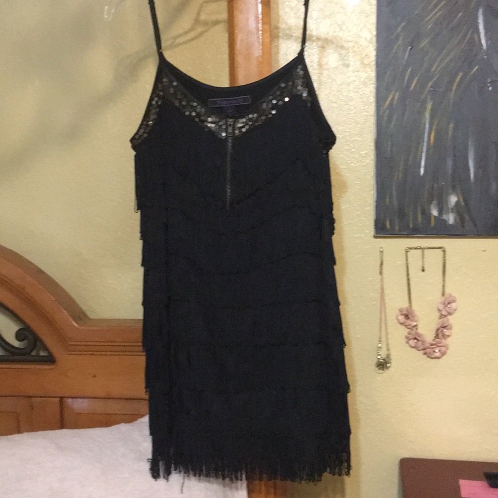Forever 21 party time black dress medium